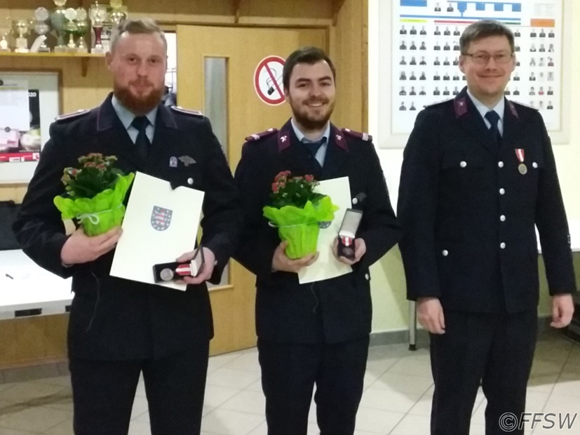 10 Jahre Feuerwehrdienst