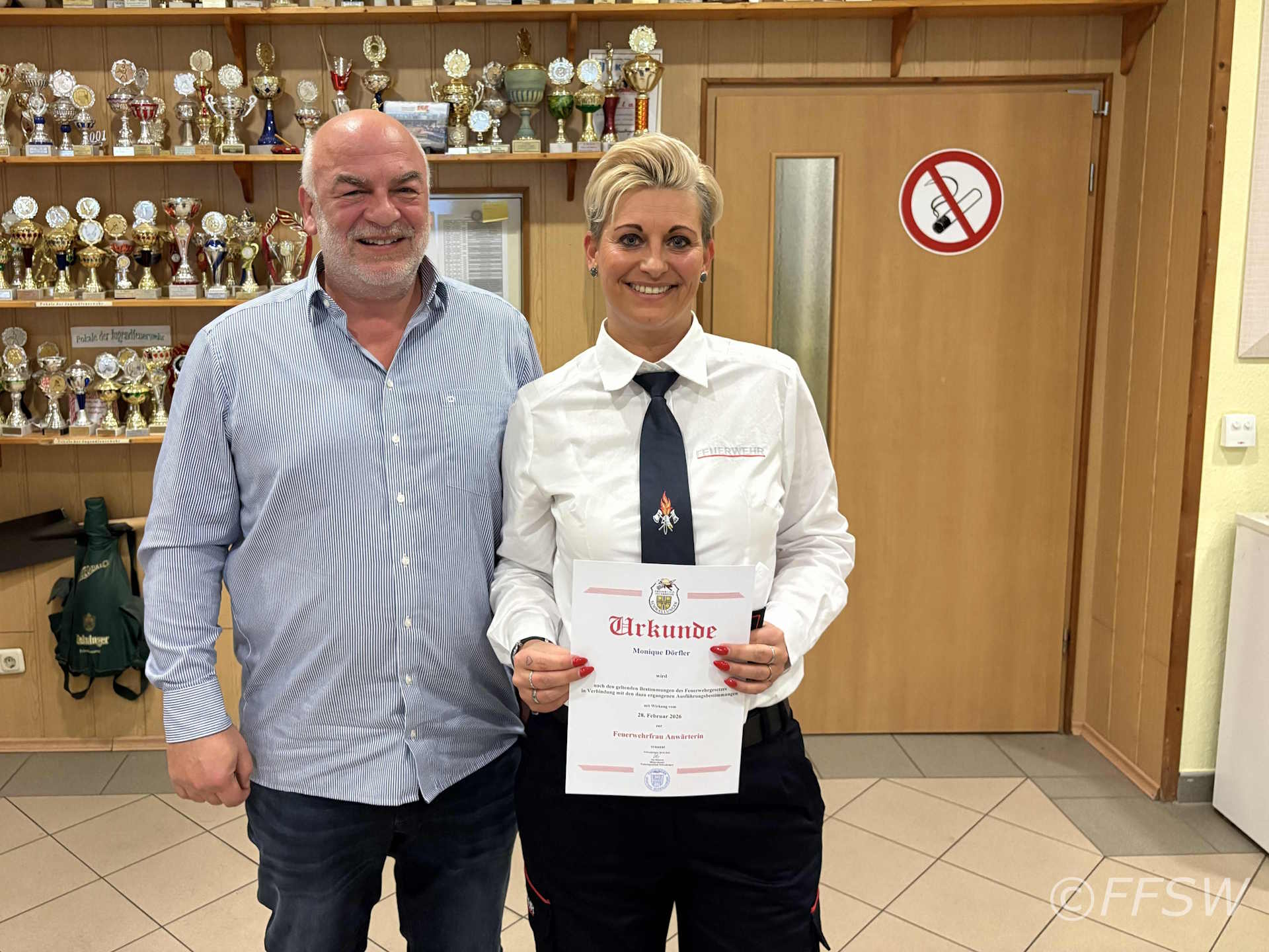 Feuerwehrmann-Anw&auml;rter